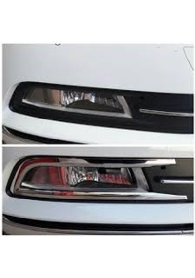 Volkswagen Passat B8 Ön Sis Kromu 2 Prç. P.Çelik