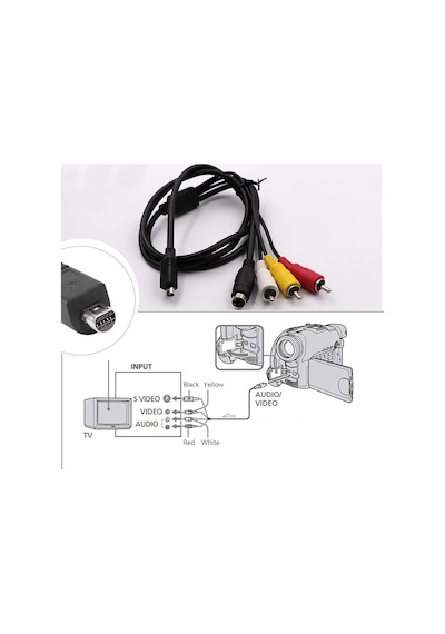Sony Handycam Mini Dv Ve Dvd Video Kameralar İçin Av Görüntü Aktarım Kablosu