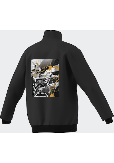 Adidas Jy5853 Real Marvel Tty Çocuk Eşofman Üstü Siyah