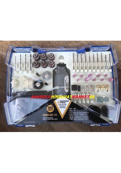 Karona Mini Matkap Gravür Seti Mini Drill Mini El Matkabı 160Pcs