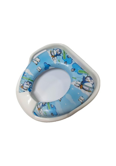 Softy Jumbo Kids - Bebek / Çocuk Klozet Kapağı Adaptörü - Beyaz- Penguen