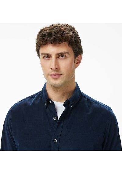 Nautica Erkek Lacivert Classic Fit Gömlekdüzw57424t