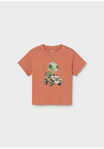 Mayoral Erkek Bebek Baskılı Tshirt Turuncu Turuncu Mayoral Erkek Bebek Baskılı Tshirt Turuncu Turuncu