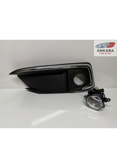 Honda Civic Fc5 2019-2021 Makyajlı Kasa Sis Lamba Ve Kapak Takımı Ön Sol Krom Tip Kapak + Ledli Sol Ön Sis Honda Civic Fc5 2019-2021 Makyajlı Kasa Sis Lamba Ve Kapak Takımı Ön Sol Krom Tip Kapak + Ledli Sol Ön Sis
