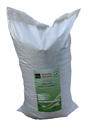 Tunasol Organik 20 Kg Organik Solucan Gübresi.