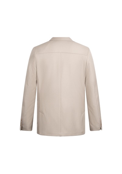 Hatemoğlu Vizon Comfort Fit Mono Yaka Klasik Ceket 34575 Vizon