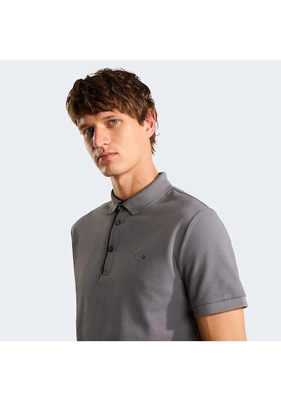 The North Face Premium Slim Erkek Polo T-shirt Nf0a8c1n0uz1 Gri