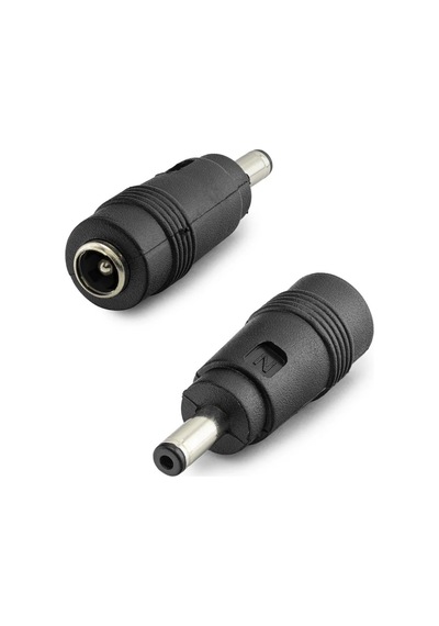 Lb Dc Jack Dönüştürücü 5.5x2.5 Mm Soket 4.0x1.35 Mm Fiş 10 Adetli Paket Siyah Hdx1315