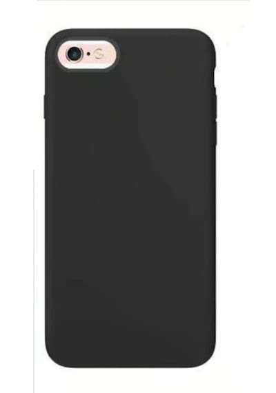 Apple Apple iPhone 7/8 Uyumlu Yumusak Ve Esnek Slikon Kılıf Siyah