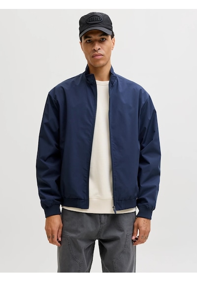 Jack & Jones Jack&jones Jjecharge Stand Collar Erkek Bomber Ceket 12288895 Lacivert