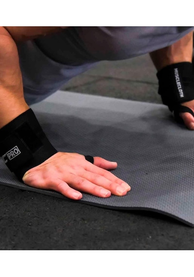 Musclecloth Pro Wrist Wraps Siyah 2'li Paket Çok Renkli