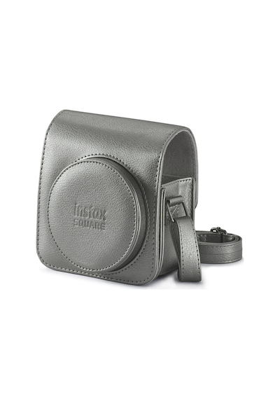 Instax Sq 6 Graphite Gri Deri Çanta-fotsıbp033