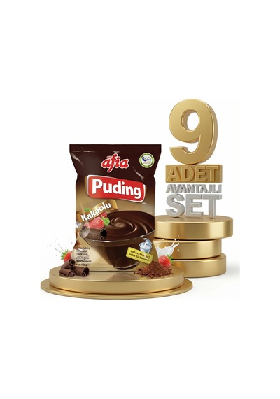 Afia Kakaolu Puding 9x125 Gr