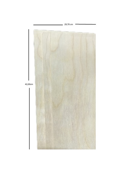 Kavak Kontrplak 12 Mm Kalınlık 29,70 X 42,00 5.li Paket 29 X 42