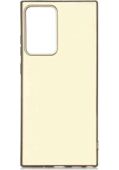 Galaxy Note 20 Ultra Kılıf Zore Premier Silikon Kapak Gold
