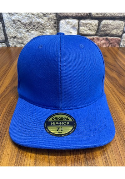 Hamze Hiphop Snapback Rapper Baseball Drip Unisex Şapka Cap Saks Mavi