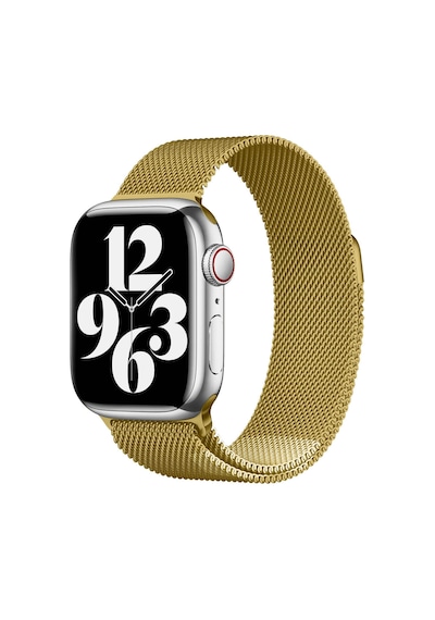 Zore Watch 44mm Uyumlu Krd-01 Metal Kordon-gold