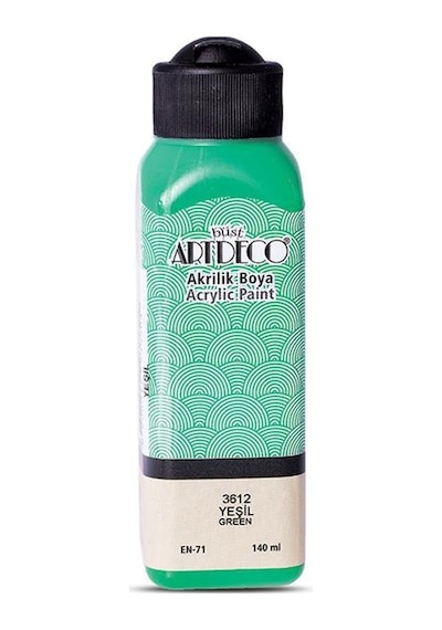 Akrilik Boya 140 Ml Artdeco Akrilik Boya 140 Ml Koyu Sarı