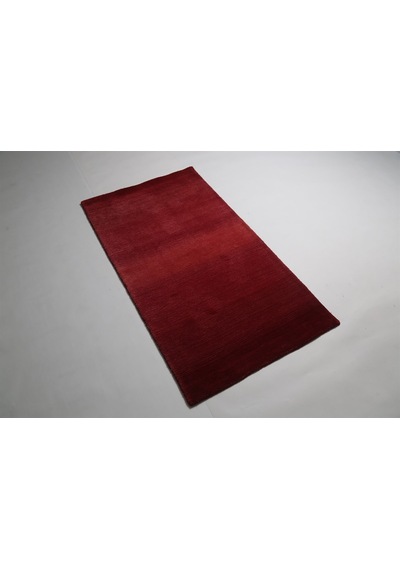 Çam Halı Focus Red Degrade Yeni Zellanda Yünü Ve Viskon El Dokuması Halı - 80x150