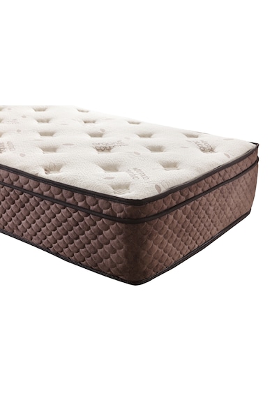 Heyner Organic 90 x 130 Ortopedik Yaylı Yatak Kuş Tüyü Pedli Yatak