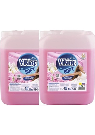 Yumuşatıcı Gül-zambak 2x5 Lt 122 Yıkama Diğer