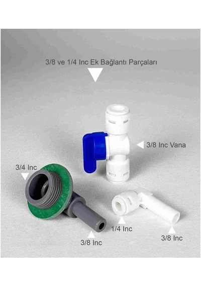 Aqua Bella Tr Tank 20 Galon 80 Litre Metal Antibacteriyel Nsf Sertifikalı