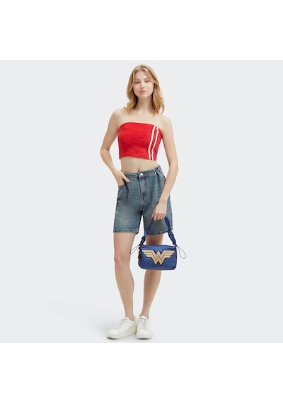 Kipling Kıplıng Eleni Küçük Boy Omuz Çantası Mor Wonder Blue Mor