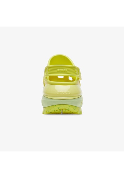 Crocs Classic Mega Crush Kadın Sarı Terlik Düz 207988 Sarı
