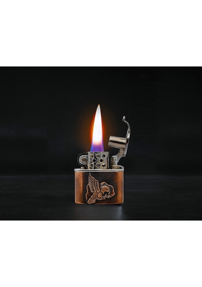 Zekupp Joker Çakmak - Zippo Kartal Tasarımlı Çakmak N11.3505