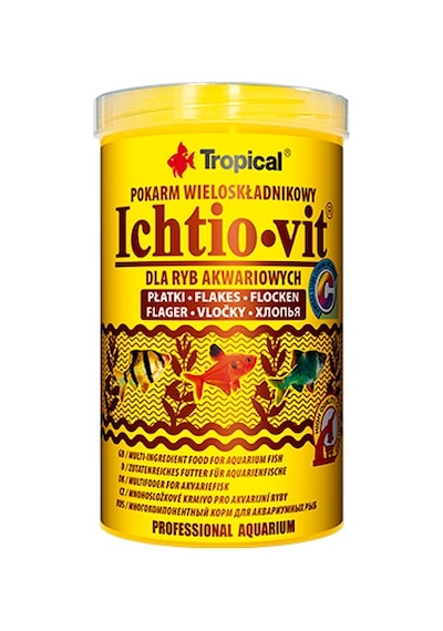 Tropical Ichtio-Vit 100ML/20 G Kutu Balık Yemi