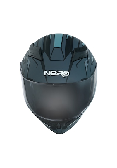 Gp Nero Mks003-mbb1g Güneş Vizörlü Şeffaf Full Face Motosiklet Kaskı Gri