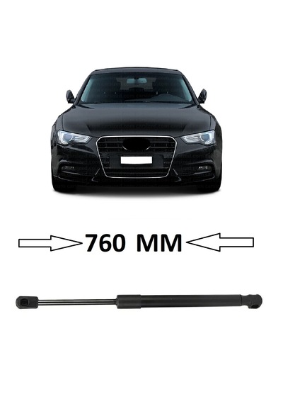 Audi A5 2008-2016 Uyumlu Motor Kaput Amortisörü 1 Adet 760mm 8t0823359 Kaput Amortisörü
