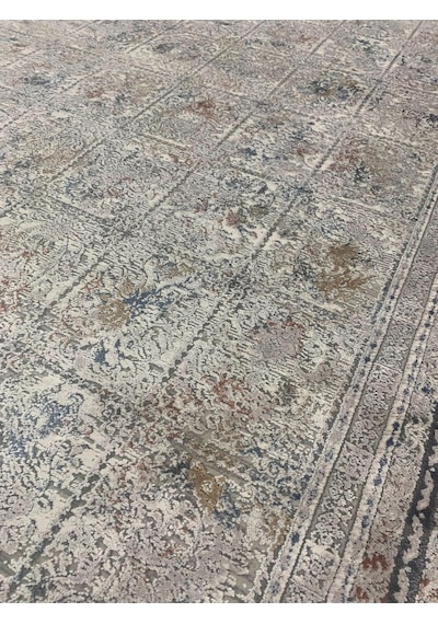 Padişah Halı Evidence 36841 111 Serisi Viskon Akrilik Salon Oturma Yatak Odası Halısı Gri
