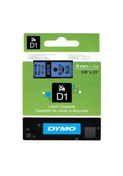 Dymo S0720710 D1 Yedek Şerit 9 Mmx7mt Mavi-siyah 40916