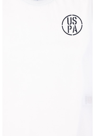 U.S. Polo Assn. Erkek Çocuk Beyaz Oversize Bisiklet Yaka Tişört 50298981-VR013 U.S. Polo Assn. Erkek Çocuk Beyaz Oversize Bisiklet Yaka Tişört 50298981-VR013