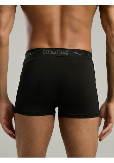 Everlast 3'lü Karma Boxer Siyah-antrasit-gri Melanj