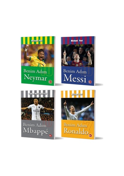 Muhteşem Golcüler Seti 1 - 4 Kitap