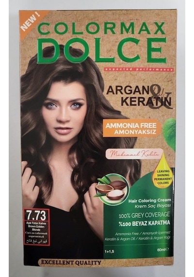 Dolce Amonyaksız, Doğal Set Boya - 5.35 Ceviz Ağacı Kahvesi
