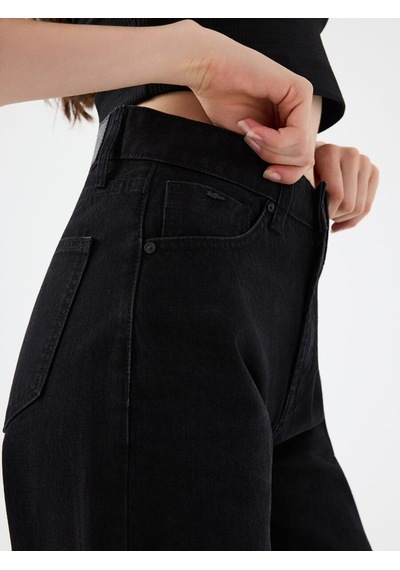 Loft Wide Leg Regular Fit Kadın Pantolon Lf2040548 Q1.v1 Denim