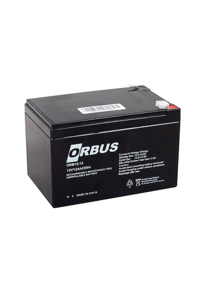 Orbus Orb12-12 ,12v/12ah 151x98x95 Mm Kuru Akü