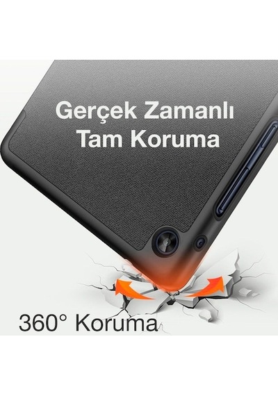 Dux Ducıs Huawei Uyumlu Matepad T8 - C3 Mıknatıslı Kılıf Domo Series - Siyah (259952035)