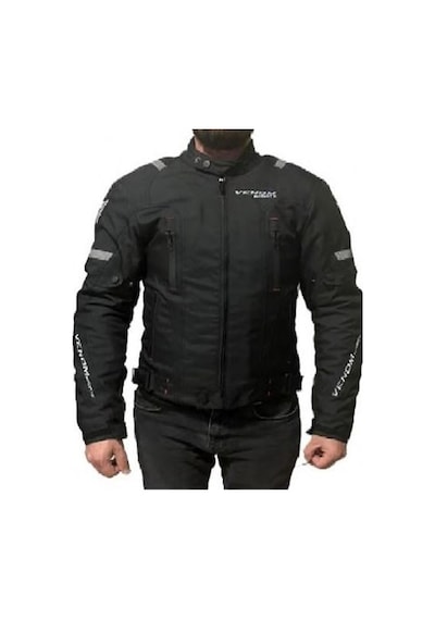 Venom Air Racing Motosiklet Montu 4 Mevsim Motorcu Touring Mont Siyah