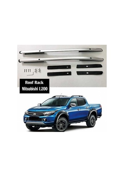 Mitsubishi L200 Tavan Çıtası 2015- Oem Style Silver Gümüş