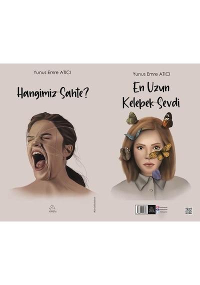 Hangimiz Sahte ve En Uzun Kelebek Sevdi - Yunus Emre Atıcı - Mahlas Yayınları