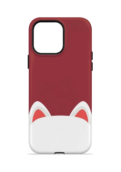 Velvoria Valestra Kedi Kulaklı Apple iPhone Uyumlu 13 Pro Max Magsafe Koruma Kılıfı Valestra Magline - Kedi Kulaklı