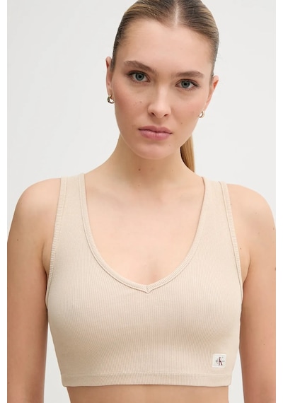Calvin Klein Kadın Bej Spor Sütyeni J20j225246 Aea