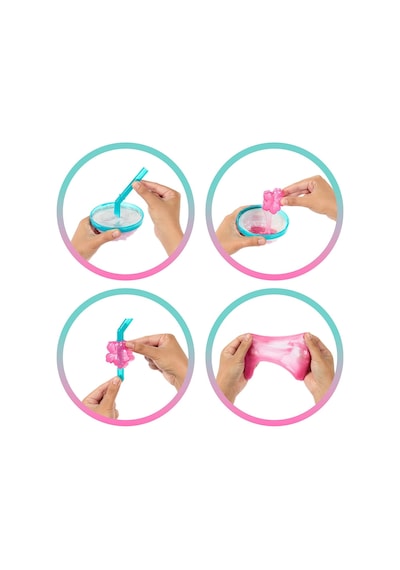 Jkf62 Barbie Pop Reveal Sürpriz Bebek - Mavi Saçlı
