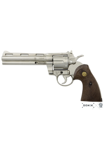 Denix Phyton Revolver 1955 Usa 31cm Koleksiyon Obje