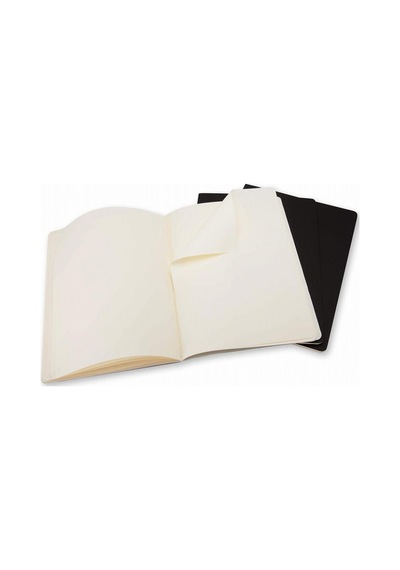Moleskine Cahier Journals Çizgisiz Defter 19x26 Black Siyah