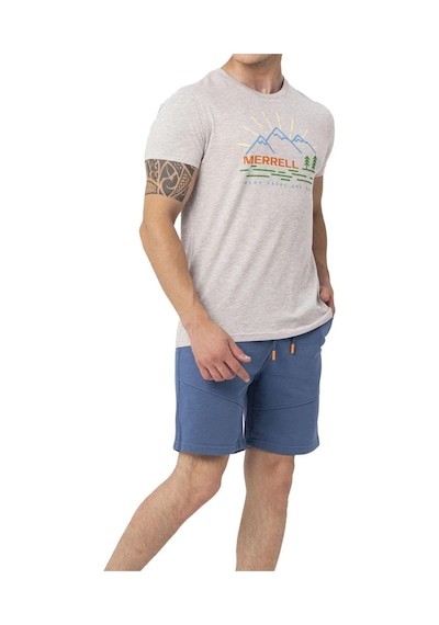 Merrell Tobi Erkek Tişört C-merm40002e50ey8 Gri